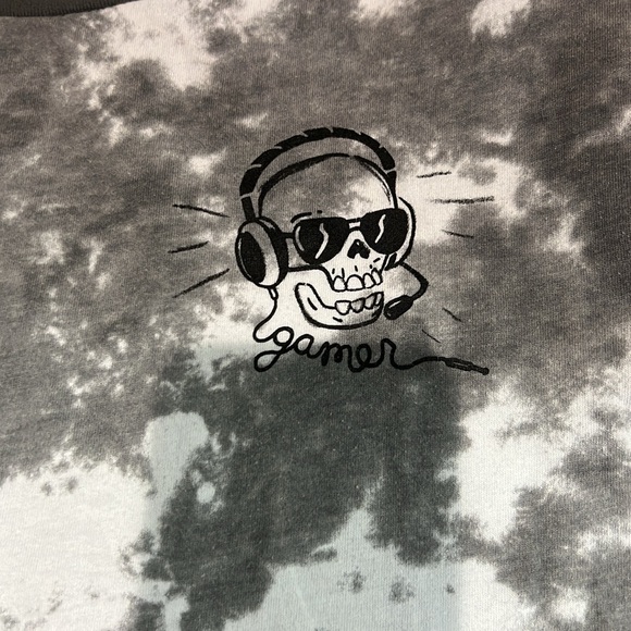 Sonoma Skull Gamer Graphic T-Shirt Tie Dye - Picture 4 of 6